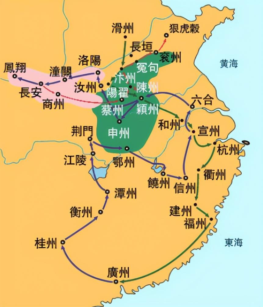 唐朝一共历经多少年（唐朝多少年历史）(图6)