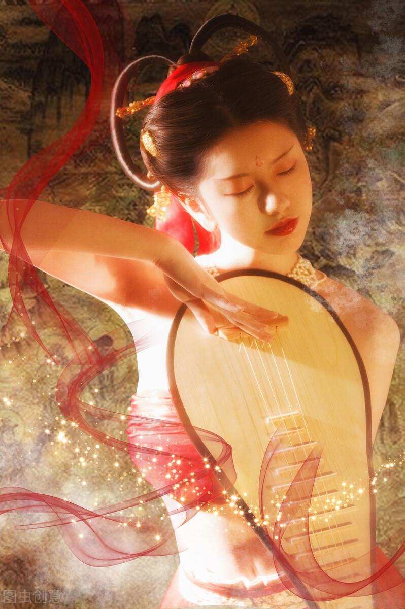 敦煌壁画飞天仙女作品简单（敦煌壁画飞天仙女介绍）(图4)