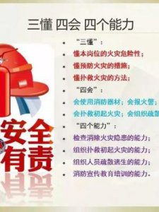 ​三懂四会的内容是什么