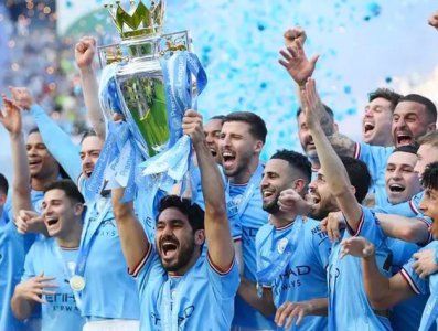 ​英超三连冠！ 曼城1-0切尔西主场庆祝夺冠