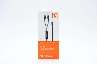 ​分线长一点，快充更自在，Mcdodo 100W 一分二快充线评测