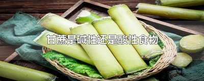 ​甘蔗是碱性还是酸性食物