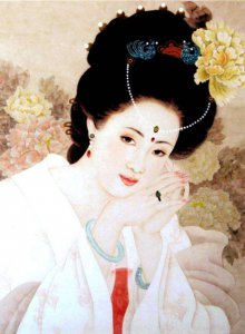 ​中国古代四大美女中羞花是指谁_杨玉环个人资料