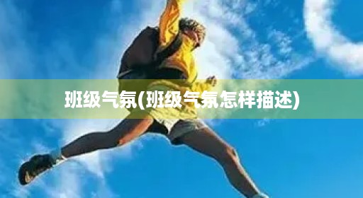 班级气氛(班级气氛怎样描述)