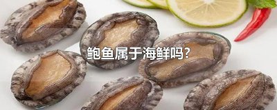 ​鲍鱼属于海鲜吗?