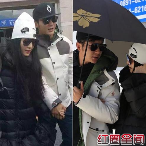 李晨支持范冰冰马震激情戏 范冰冰李晨甜蜜约会范爷下跪照片
