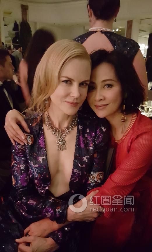 刘嘉玲妮可基德曼二人亲密合照 刘嘉玲绑架是谁策划的