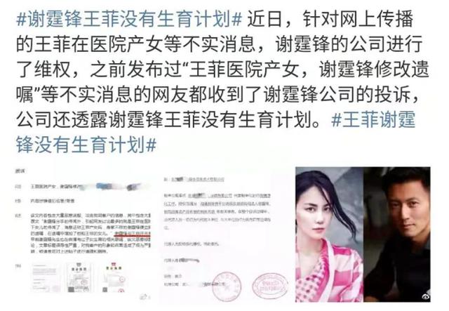 王菲产子是不是真的（对造谣王菲生子一事进行维权）(3)