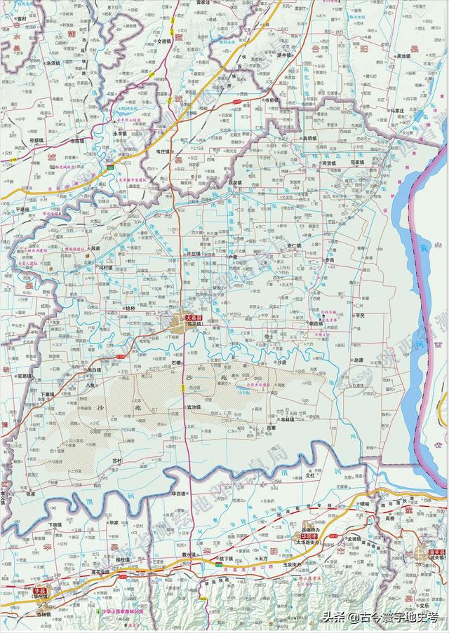 陕西省地图介绍简略（陕西省各市县地图）(160)