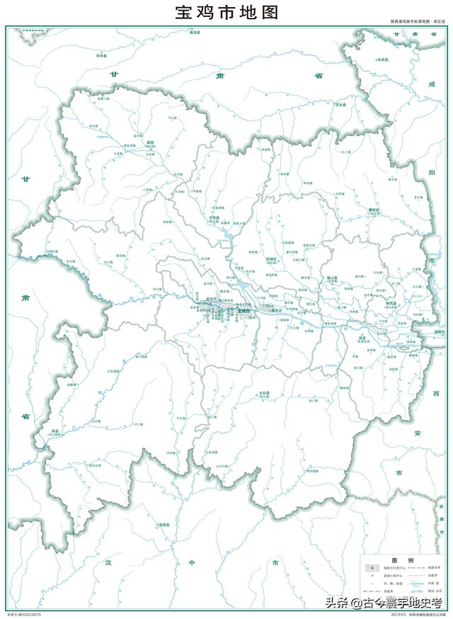 陕西省地图介绍简略（陕西省各市县地图）(25)