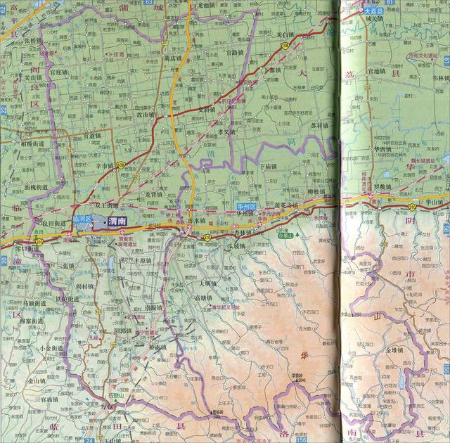 陕西省地图介绍简略（陕西省各市县地图）(68)