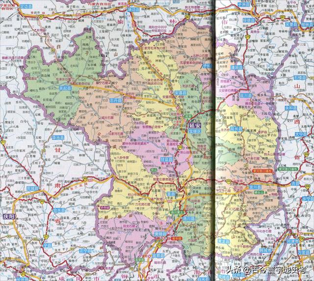 陕西省地图介绍简略（陕西省各市县地图）(81)