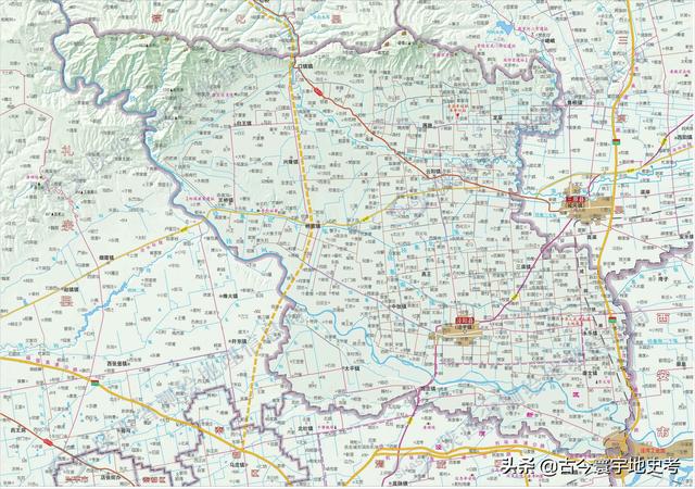 陕西省地图介绍简略（陕西省各市县地图）(171)