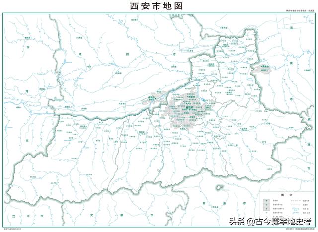 陕西省地图介绍简略（陕西省各市县地图）(8)