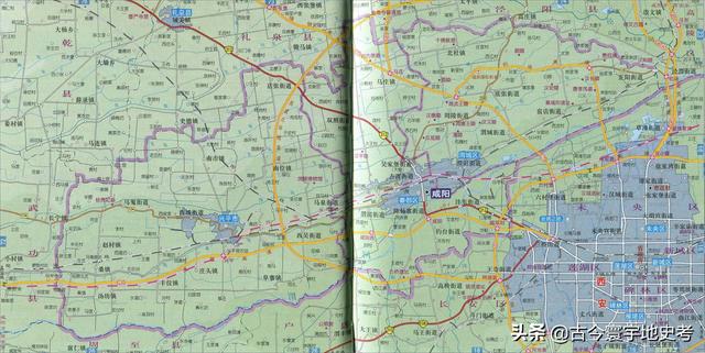 陕西省地图介绍简略（陕西省各市县地图）(74)