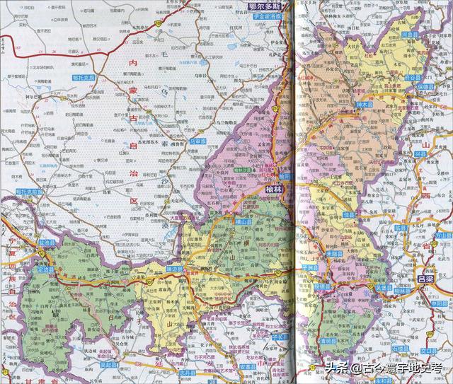 陕西省地图介绍简略（陕西省各市县地图）(92)