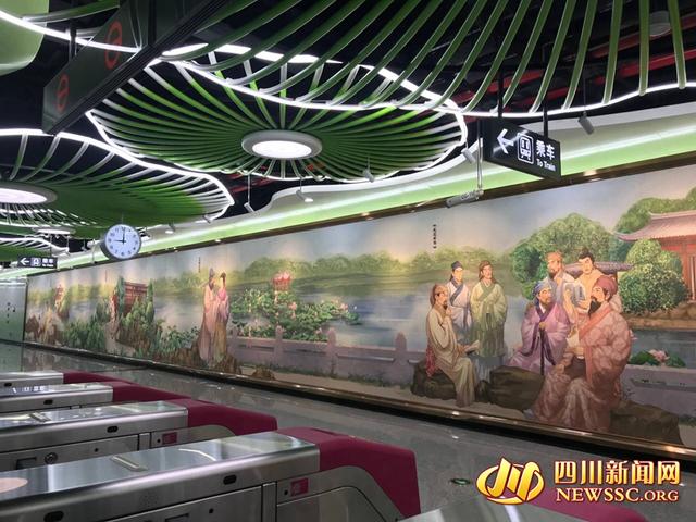 成都市三号地铁线时间表（成都地铁3号线二三期车站正式亮相）(2)