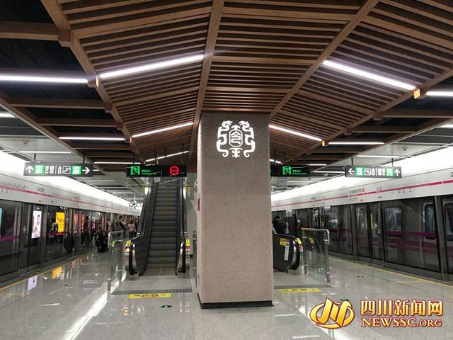 成都市三号地铁线时间表（成都地铁3号线二三期车站正式亮相）(4)