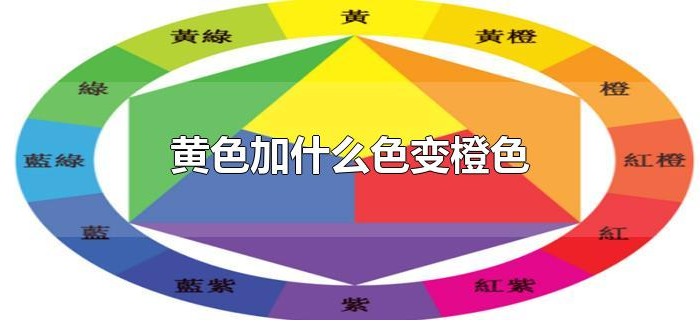 黄色加什么色变橙色