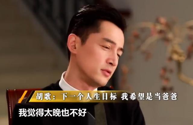 胡歌几岁结婚（40岁胡歌自曝结婚生女）(20)