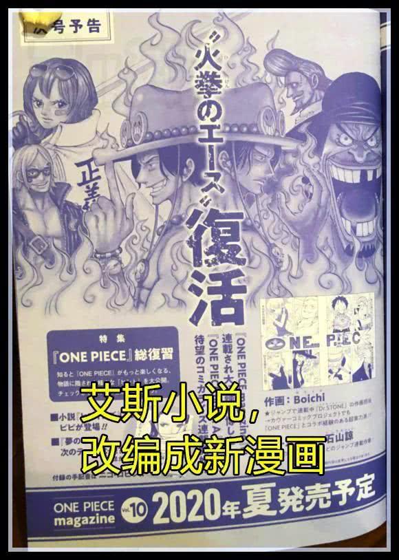 海贼王艾斯为什么要回头（海贼王官方公开宣布艾斯复活）(1)