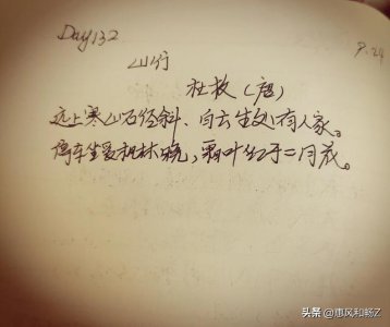 ​霜叶为什么红于二月花阅读理解（停车坐爱枫林晚）