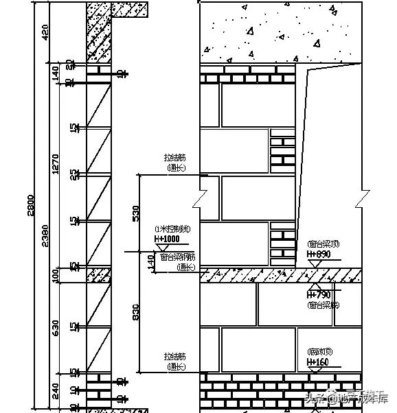 加气混凝土砌块墙体施工规范要求（加气混凝土砌块施工标准做法）(47)
