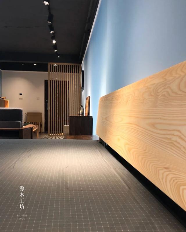 极简轻奢黑胡桃木实木家具（共生形态越朴素越高级极简黑胡桃木定制家具）(2)