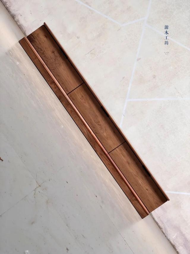 极简轻奢黑胡桃木实木家具（共生形态越朴素越高级极简黑胡桃木定制家具）(4)