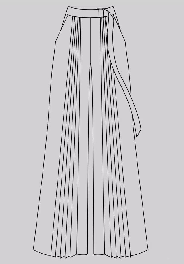 服装平面款式图画法（款式设计服装款式图正背面）(58)