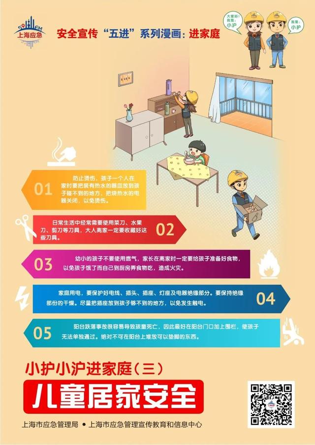 关于安全的宣传漫画（安全宣传五进系列漫画之）(4)