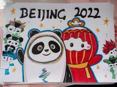 ​冬奥会2022吉祥物的简笔画（按汉字笔画排序）
