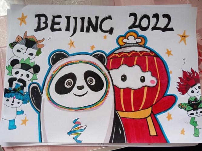 冬奥会2022吉祥物的简笔画（按汉字笔画排序）