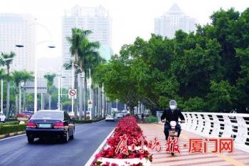 厦门湖滨南路何时开建（厦门市府大道南北桥预计元旦前完成升级）(1)