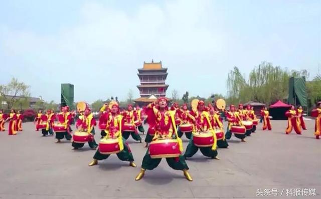 山西的威风锣鼓（非遗山西晋南威风锣鼓）(4)