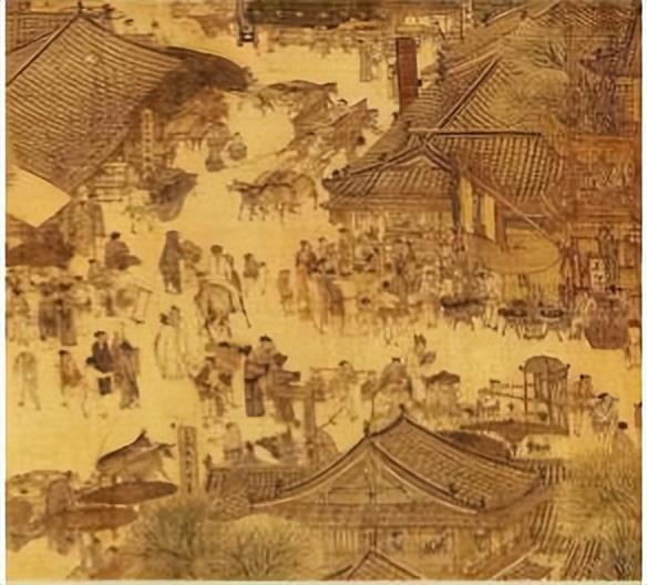 张择端传世名画清明上河图（名作欣赏丨北宋）(14)