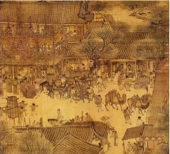 张择端传世名画清明上河图（名作欣赏丨北宋）(13)