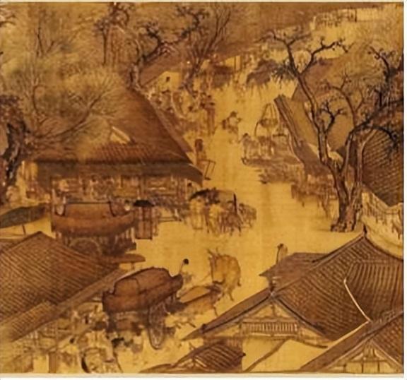 张择端传世名画清明上河图（名作欣赏丨北宋）(9)