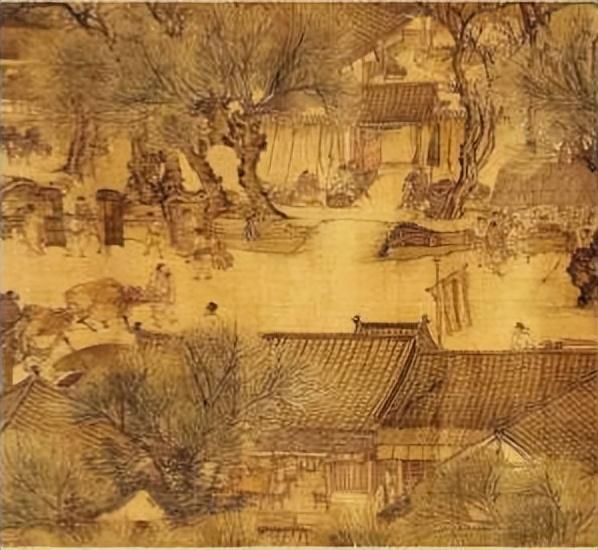 张择端传世名画清明上河图（名作欣赏丨北宋）(10)