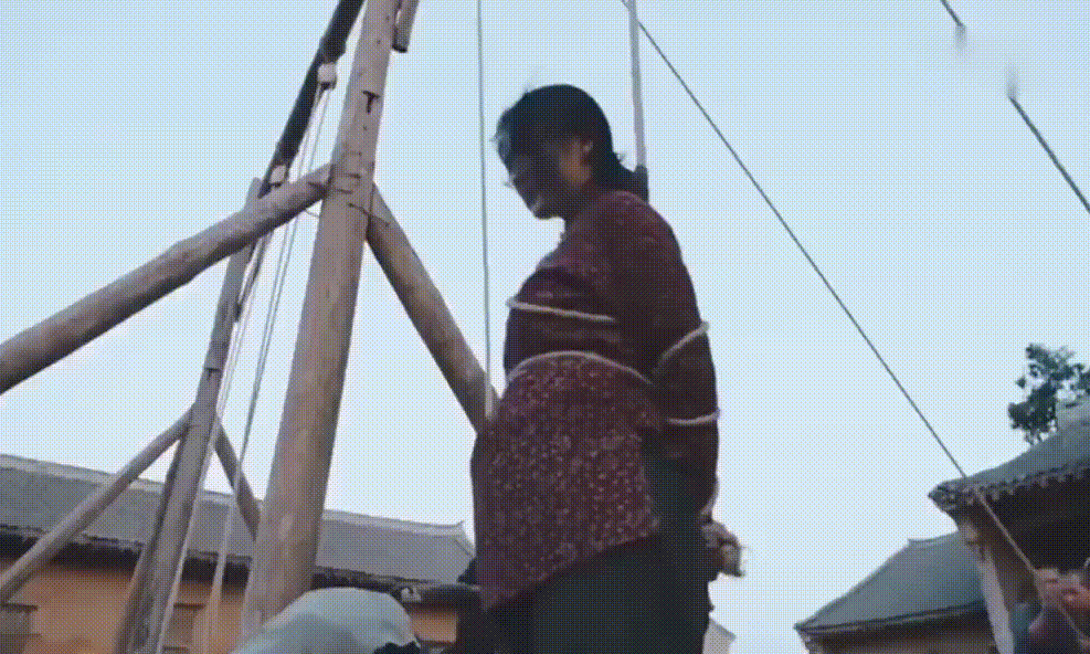 鞠婧祎与孙怡合照（同样是演被绑架）(23)