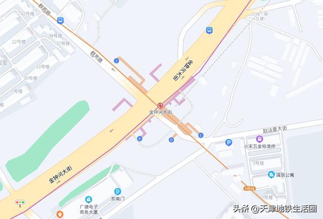 津滨轻轨9号线有哪些站点（津滨双城间第二条地铁）(2)