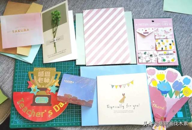 教师节的又简单又漂亮的贺卡（和孩子一起来做美美的贺卡吧）(2)
