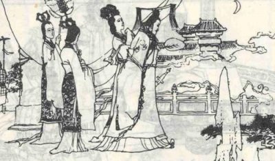 ​吴王夫差与西施，越王勾践卧薪尝胆，他曾经把谁贡献给了吴王夫差？西施，貂蝉