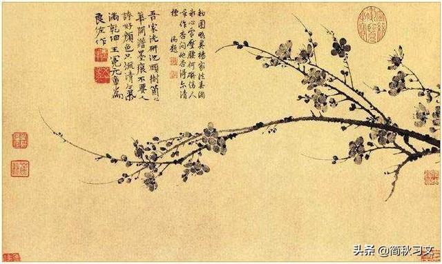 名家画梅15幅画（只留清气满乾坤）(1)