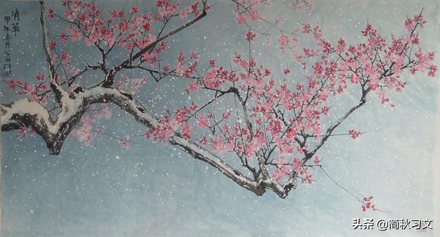 名家画梅15幅画（只留清气满乾坤）(5)