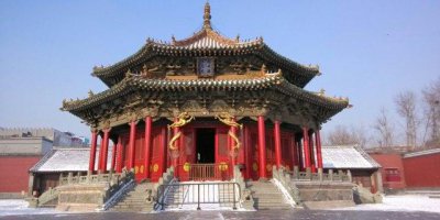 ​东北主要旅游景点分布图（东北十个风景名胜区）