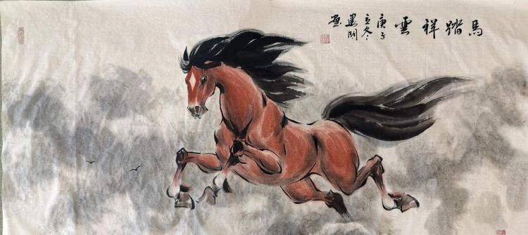 中国十大画家擅长画马的是谁