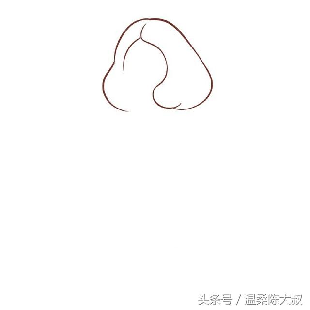 美人鱼怎么画简笔画又漂亮又可爱（一步一步教你画美人鱼）(1)