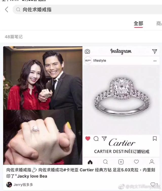 郭碧婷与范冰冰谁漂亮（明星钻戒大盘点）(5)