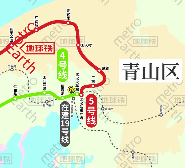 武汉轨道交通线路图最新（武汉轨道交通运营）(8)